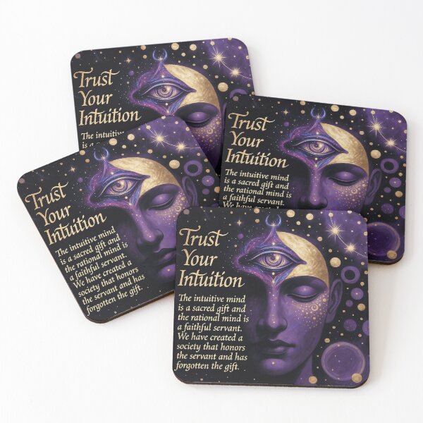 Item preview, Trust Your Intuition designed and sold by Inkdropivory.