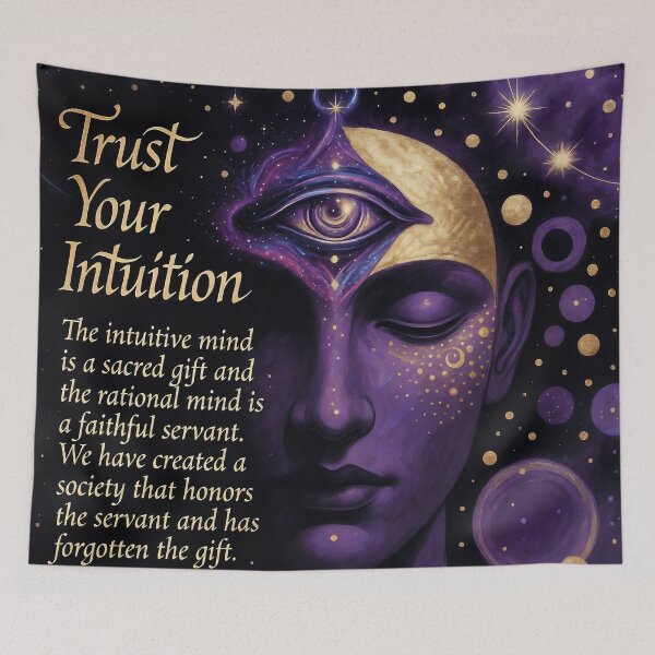 Item preview, Trust Your Intuition designed and sold by Inkdropivory.