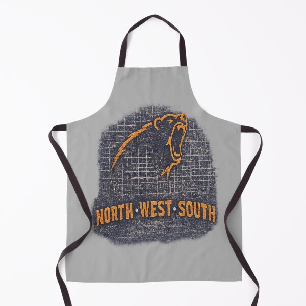 Item preview, Chicago Bear Grid Tee – North • West • South Grit Design designed and sold by POD DYNASTY | Original Print On Demand T-Shirt Graphics.