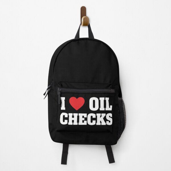 Item preview, Retro Auto Technician I Love Oil Checks mechanic designed and sold by GridText.