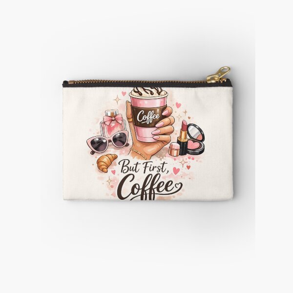 Item preview, But First, Coffee – Cute Feminine Design designed and sold by Sisy04.