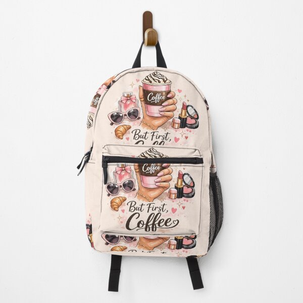 Item preview, But First, Coffee – Cute Feminine Design designed and sold by Sisy04.