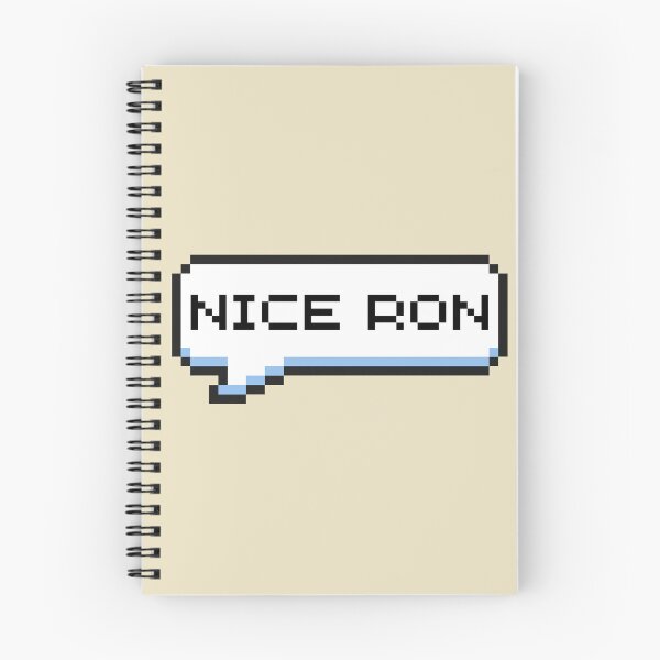 Item preview, Nice Ron Sticker designed and sold by Potato Quality Prints.
