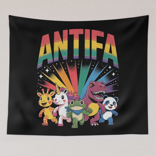 Item preview, Cute Antifa Protest Anti ICE Anti Trumpf designed and sold by zptees.