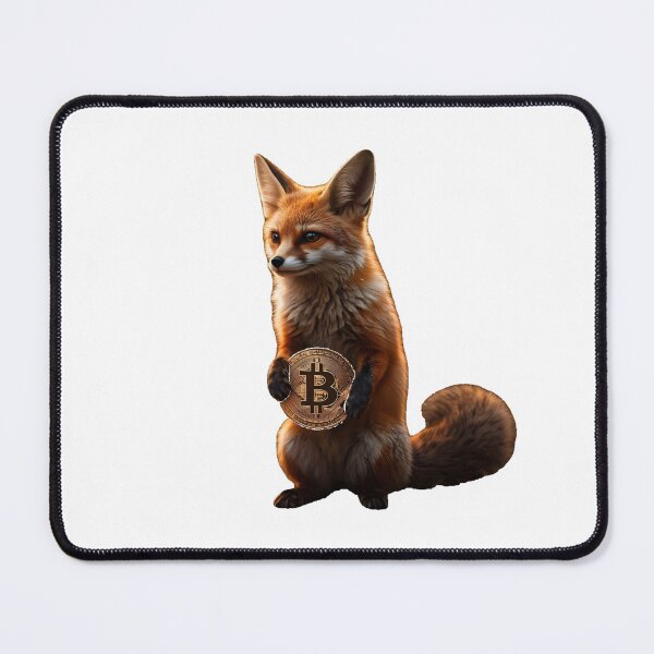 Item preview, Fox with Bitcoin coin Wandalu Vuhs designed and sold by Wandalu Vuhs.