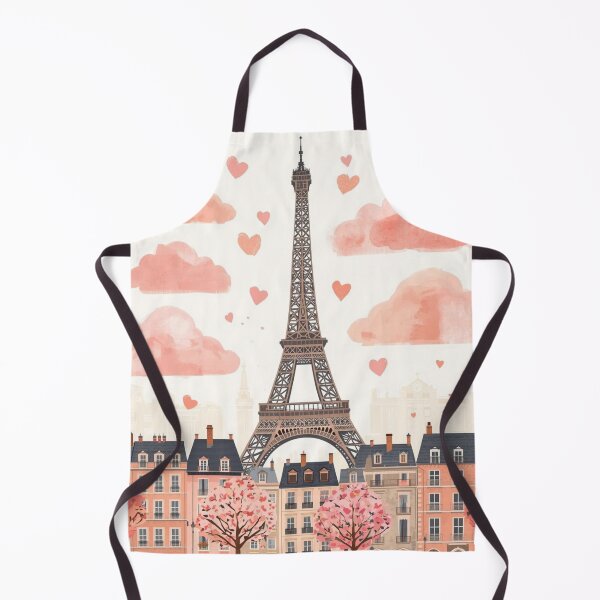 Item preview, Paris Love – Eiffel Tower Valentine Romantic Illustration designed and sold by Activity01.