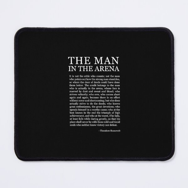 Item preview, The Man In The Arena Roosevelt designed and sold by corbrand.