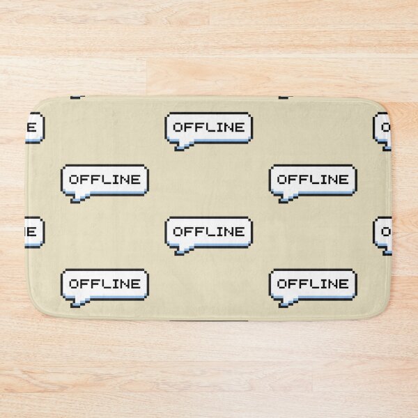 Item preview, Offline Sticker designed and sold by Potato Quality Prints.