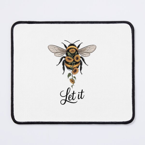 Item preview, Let It BEE Cute Bee Pun Illustration art designed and sold by Jomack1.