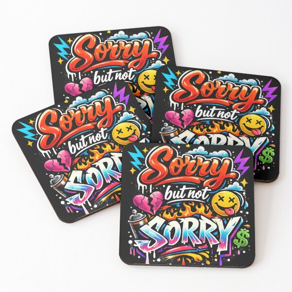Item preview, Sorry But Not Sorry designed and sold by Rewind-Clothing.
