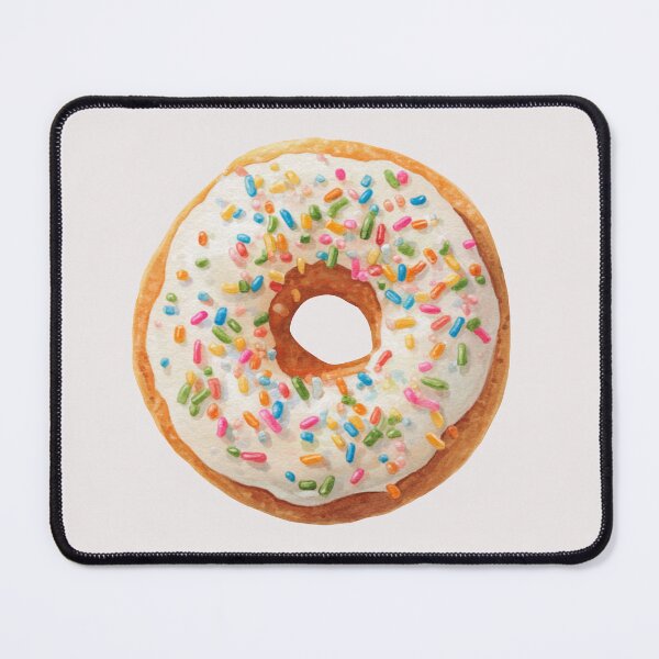 Item preview, Classic Sprinkle Doughnut designed and sold by Violet Peonies.