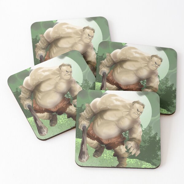 Item preview, Ogre on Green  designed and sold by Digital Attic 95.