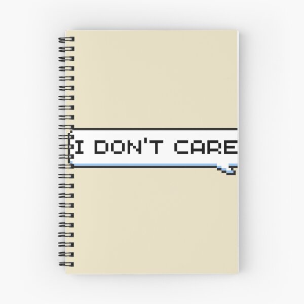 Item preview, I Dont Care Sticker designed and sold by Potato Quality Prints.