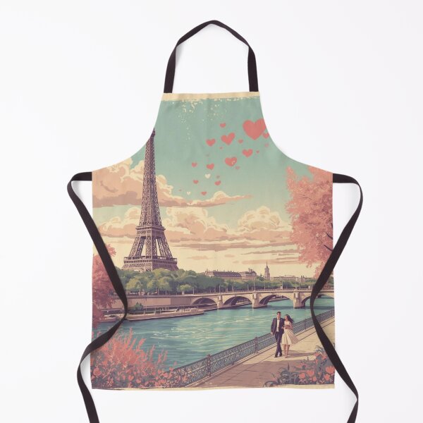 Item preview, Romantic Paris Walk – Eiffel Tower Valentine Love Illustration designed and sold by Activity01.
