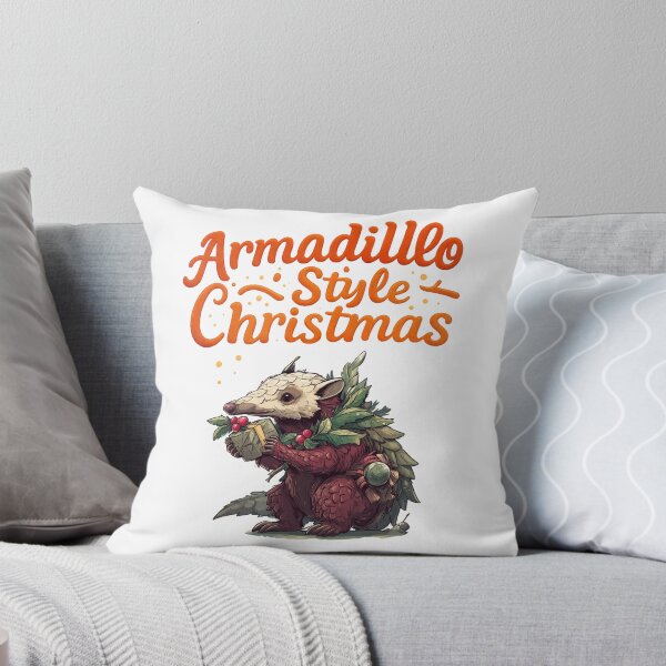 Item preview, Armadillo Styled Christmas – Cute Holiday Design designed and sold by KZurHTPC.