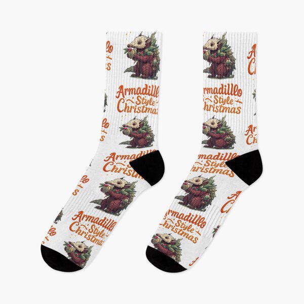 Item preview, Armadillo Styled Christmas – Cute Holiday Design designed and sold by KZurHTPC.