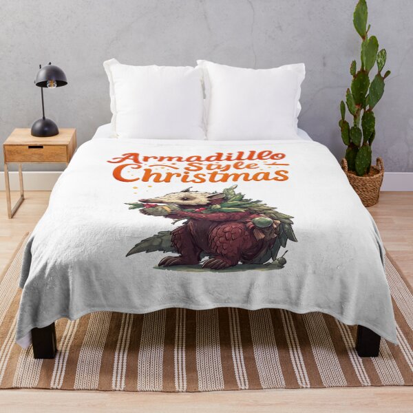 Item preview, Armadillo Styled Christmas – Cute Holiday Design designed and sold by KZurHTPC.
