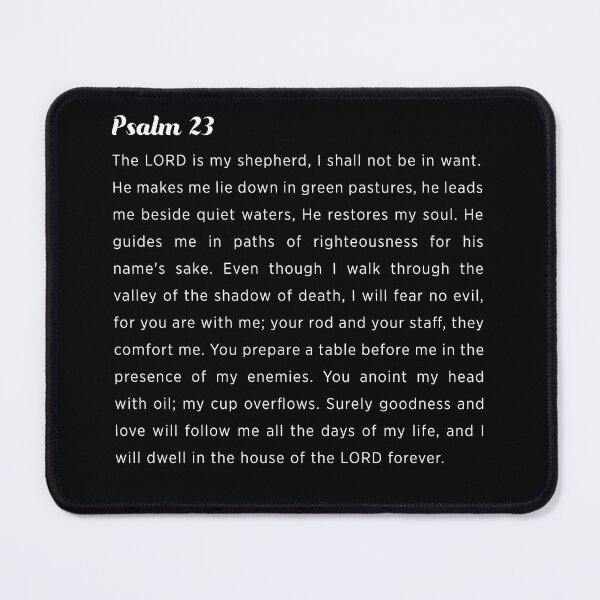 Item preview, Psalm 23 The Lord designed and sold by corbrand.