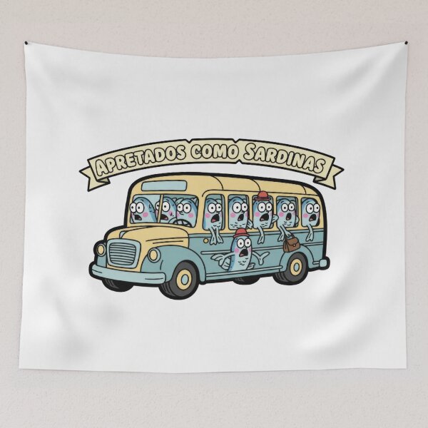 Item preview, Packed like sardines – Venezuelan Public Transportation designed and sold by elglotonmusical.