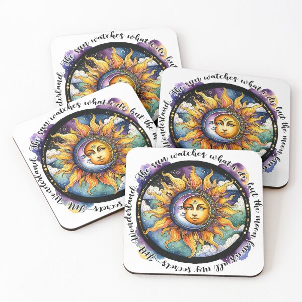 Item preview, The sun waches what I do but the moon knows all my secrets art designed and sold by Jomack1.