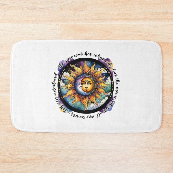Item preview, The sun waches what I do but the moon knows all my secrets art designed and sold by Jomack1.