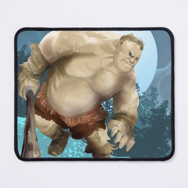 Item preview, Ogre on Blue designed and sold by Digital Attic 95.