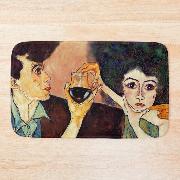Item preview, Wine Tasting Date Night – Expressive Figurative Illustration Night designed and sold by Tale Teller Club.