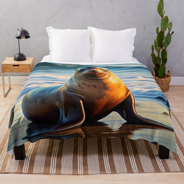 Item preview, Chill Like a Sea Lion designed and sold by PawPrintedArt.