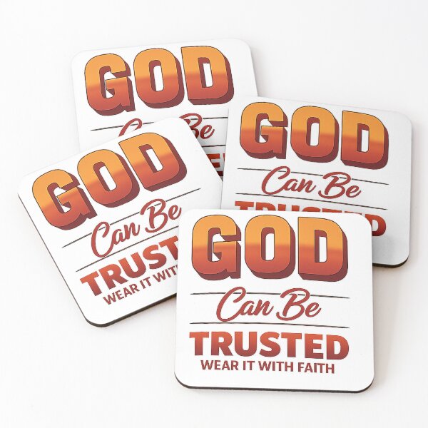 Item preview, God Can Be Trusted designed and sold by danohis2.