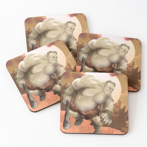 Item preview, Ogre on Orange  designed and sold by Digital Attic 95.