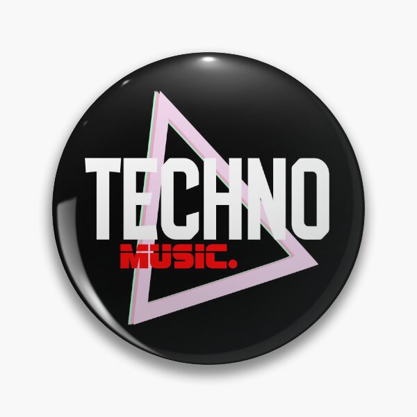 Item preview, Techno music logo designed and sold by Ashtreemeadow.