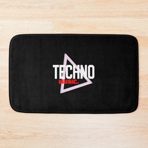 Item preview, Techno music logo designed and sold by Ashtreemeadow.