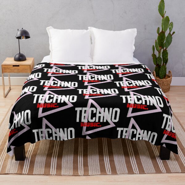 Item preview, Techno music logo designed and sold by Ashtreemeadow.