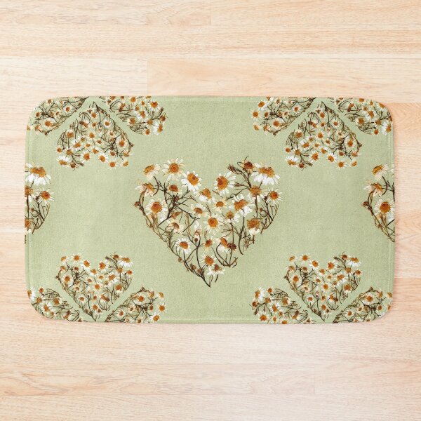 Item preview, chamomile heart designed and sold by t-etcrecuerdos.