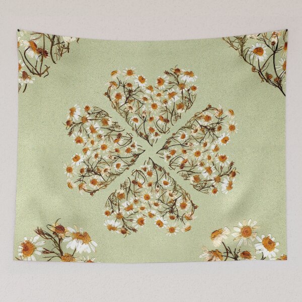 Item preview, chamomile heart designed and sold by t-etcrecuerdos.