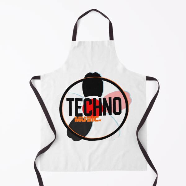 Item preview, Techno music flower logo designed and sold by Ashtreemeadow.