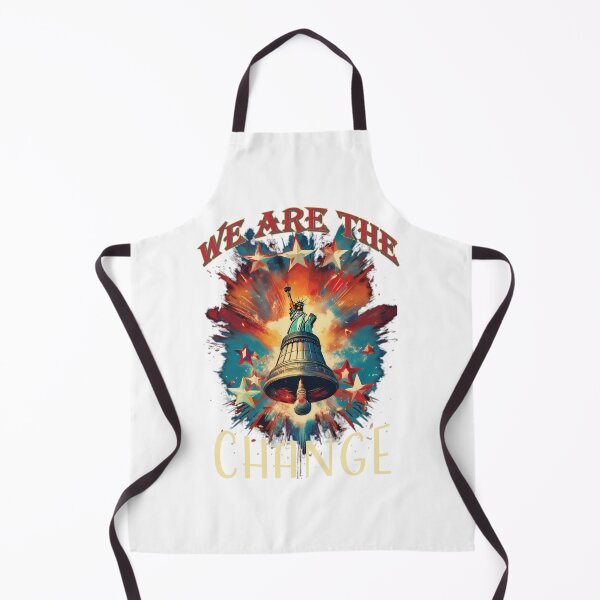 Item preview, We are the change patriotic illustration designed and sold by Art-Horizon.