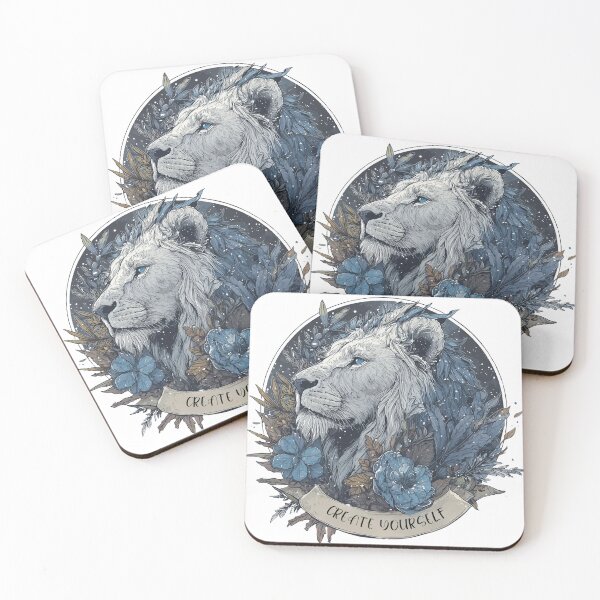Item preview, Winter Lion Spirit – Create Yourself New Year Design designed and sold by KZurHTPC.