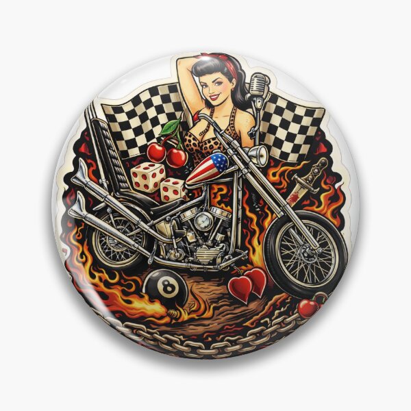 Item preview, Rockabilly Chopper designed and sold by DakotaSiouxx99.