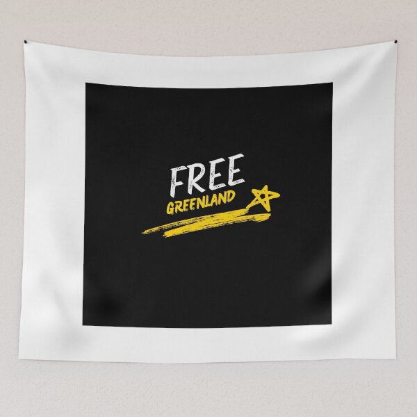 Item preview, Free Greenland designed and sold by HARDLINE ART.