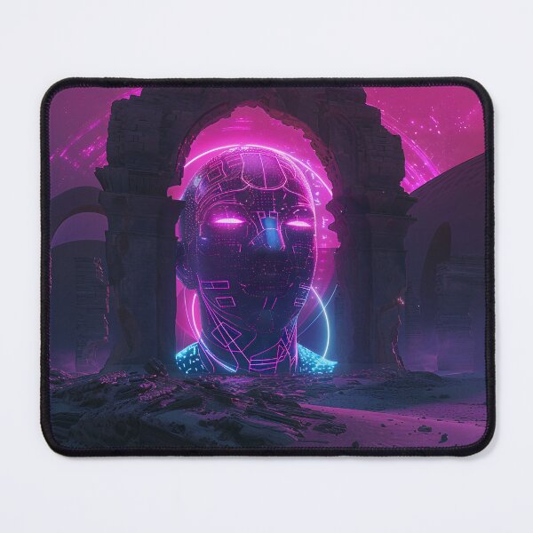 Item preview, Retro Neon Dream – Vol.8: Whispers of the Oracle designed and sold by Mysz533JC.