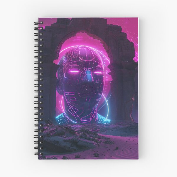 Item preview, Retro Neon Dream – Vol.8: Whispers of the Oracle designed and sold by Mysz533JC.
