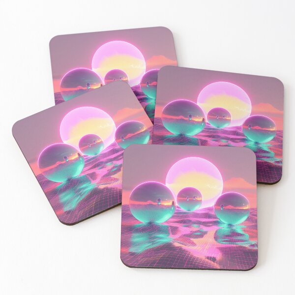 Item preview, Retro Neon Dream – Vol.9: The Awakening Grid designed and sold by Mysz533JC.
