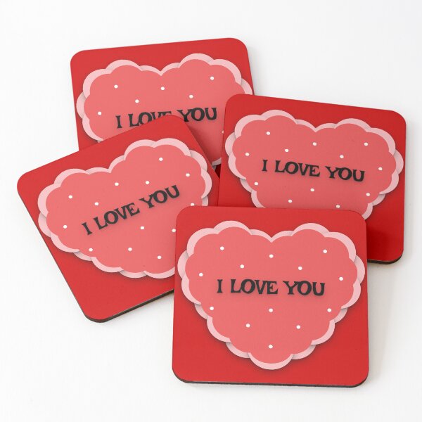 Item preview, Design 130 - Valentine's Day - Heart I LOVE YOU designed and sold by Manoella Free Art.