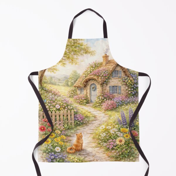 Item preview, Country house with flower garden designed and sold by DrizzyV.