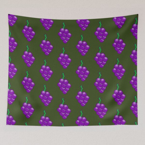 Item preview, Pixel Art Grapes designed and sold by Potato Quality Prints.