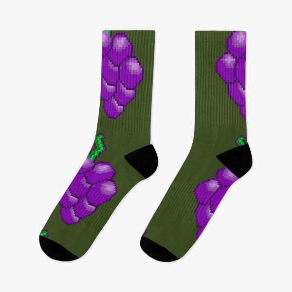 Item preview, Pixel Art Grapes designed and sold by Potato Quality Prints.