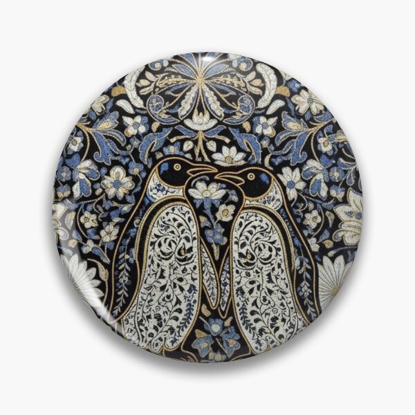Item preview, Modern Penguin Stitch - Delicate Embroidery-Style Art designed and sold by Jchan24.