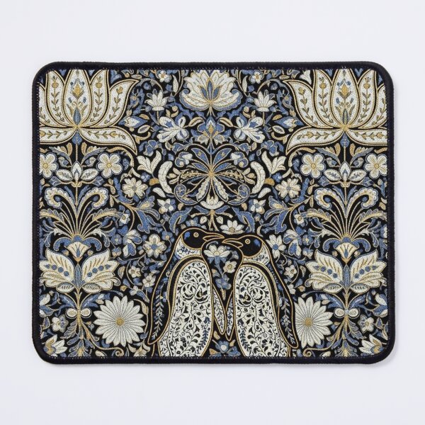 Item preview, Modern Penguin Stitch - Delicate Embroidery-Style Art designed and sold by Jchan24.