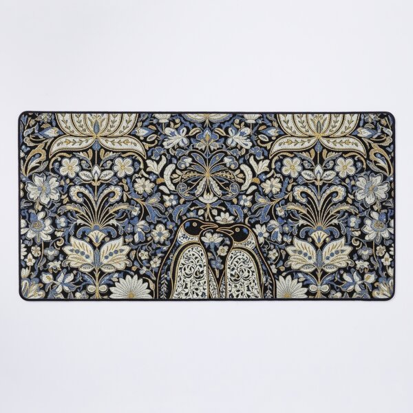 Item preview, Modern Penguin Stitch - Delicate Embroidery-Style Art designed and sold by Jchan24.